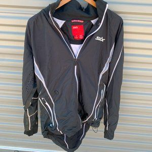 Swix lightly insulated fullzip cross country ski touring running jacket mens M